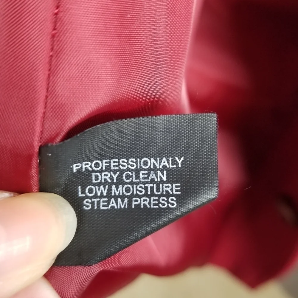 Michael Kors Red Wool Blend Coat size 10